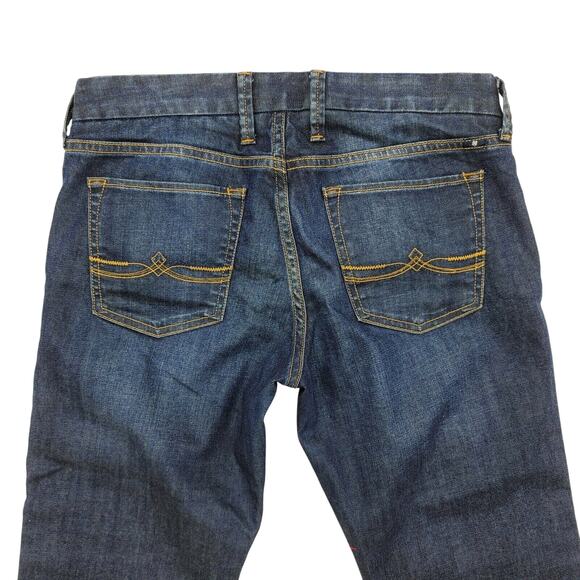 Lucky Brand Jeans Womens 6/28 (32x24) Blue Sweet Jean Crop - Picture 4 of 8